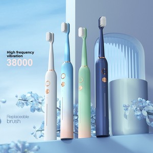 <span class=keywords><strong>Cepillo</strong></span> de dientes <span class=keywords><strong>el</strong></span>éctrico sónico inteligente recargable, ecológico y superventas OEM/ODM para adultos, con cerdas de nailon Dupont para limpieza bucal y <span class=keywords><strong>dental</strong></span>. - Product Image 6