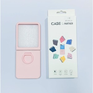 Funda Plegable <span class=keywords><strong>de</strong></span> Silicona con Anillo para Dedo para <span class=keywords><strong>Samsung</strong></span> Galaxy Z Flip 7 Flip6 Flip5, Funda Protectora Completa <span class=keywords><strong>de</strong></span> TPU con Degradado <span class=keywords><strong>de</strong></span> Lujo - Product Image 1