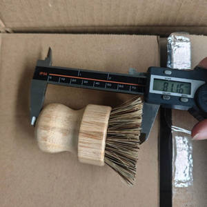 Buche Sisal Holz Küche Reinigungs bürsten Topf Peeling Geschirr Pinsel Holz - Product Image 5