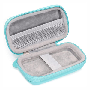 Custodia Rigida Portatile in EVA per Pulsossimetro da Dito con Caratteristiche Antiurto, Antipolvere e Impermeabili, Fodera in PU e Velluto - Product Image 3