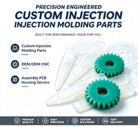 Pièces en plastique ABS/PP moulées par injection sur mesure - Composants de moulage par injection durables et écologiques