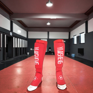 <span class=keywords><strong>Protège</strong></span>-tibias en coton pour la boxe, <span class=keywords><strong>protège</strong></span>-chevilles MMA, protection des pieds, <span class=keywords><strong>protège</strong></span>-tibias pour le kickboxing, <span class=keywords><strong>protège</strong></span>-jambes pour l'entraînement au Muay Thai - Product Image 6