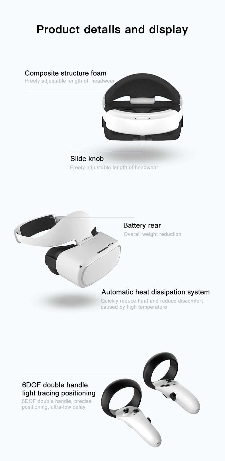 New Style High-Quality Vr Glasses Headsets Metaverse Vr 3d Glass