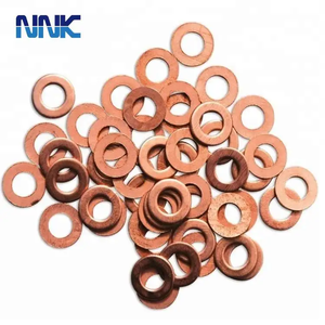 Nnk bán nóng dập phụ kiện kim loại phần cứng Fastener Vòng máy giặt phẳng Đồng máy giặt <span class=keywords><strong>sump</strong></span> cắm con dấu dầu máy giặt - Product Image 4