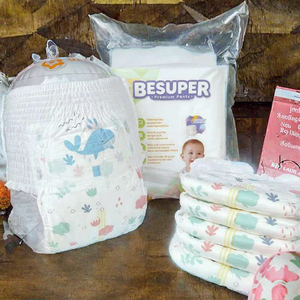 Pannolini usa e getta <span class=keywords><strong>Baron</strong></span> S-XXL in cotone traspirante con protezione 3D contro le perdite, design personalizzato, dalla neonatazione alle taglie per adulti - Product Image 3