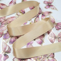 Ruban en Spandex/Nylon Souple Brillant Non Élastique de 25 mm, Couleurs Unies Tendance, Prêt à Expédier, pour Conception de Vêtements et Sous-vêtements, Rouleau de 2,5 cm