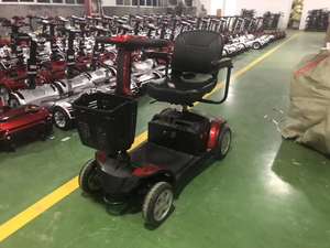 Scooter de movilidad de 4 ruedas con baterí<span class=keywords><strong>a</strong></span> de litio Plegable ligera Scooter eléctrico para adultos - Product Image 6