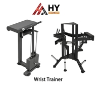 Machine de musculation commerciale Huyang HM124-122 pour curls au poignet et avant-bras, en acier, pour entraînement de force et de musculation, vente en gros