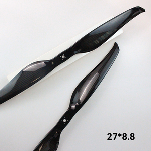 Palas de hélice de drones probadas en equilibrio dinámico mecanizado CNC de fibra de carbono ligero para Mapeo de drones - Product Image 4