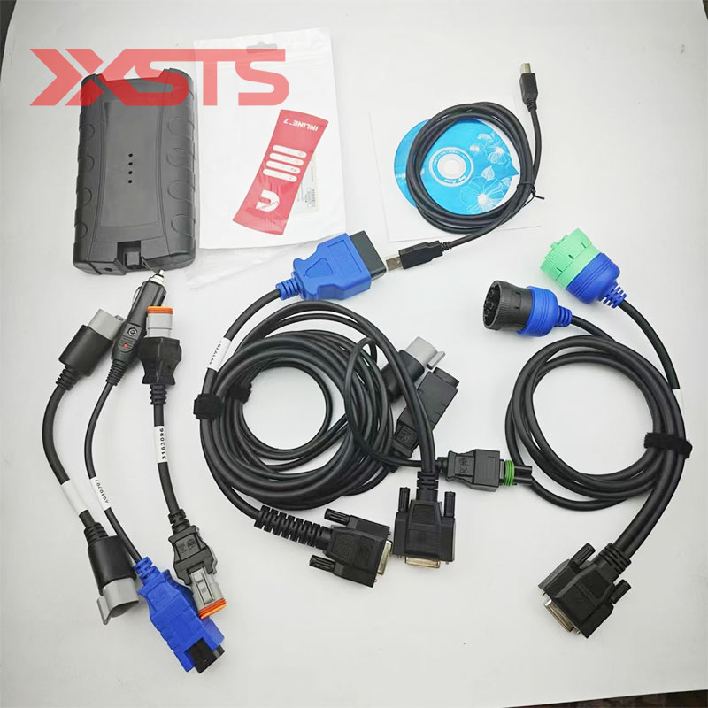 Для Cummins Inline 7 адаптер для передачи данных OBD диагностический сканер грузовик диагностический инструмент для строительства для Cummins Inline 7