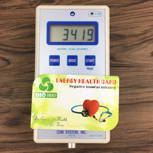 अनुकूलित 3000 आयन जैव स्केलर ऊर्जा कार्ड क्वांटम नकारात्मक आयन स्वास्थ्य देखभाल उत्पाद मैनुअल और बैग के साथ - Product Image 5