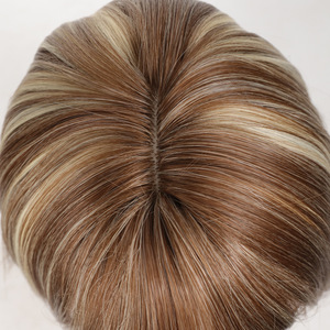 Perruque Bob Courte Droite Blonde Dégradée Naturelle et Respirante, Style Européen et Américain, Meilleure Vente Transfrontalière, Effet Complet - Product Image 5