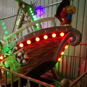 Manèges de parc d'attractions en plein air Viking Boat Theme Park Games 12 Seats Mini Caribbean <span class=keywords><strong>Pirate</strong></span> Ship à vendre - Product Image 2