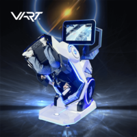 Simulador de movimiento de China, juegos de vuelo Vr 360, silla de avión 9D Vr 360