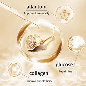 Sérum Visage Anti-Âge OEM à Marque Blanche au Collagène de Bave d'Escargot, Peptides de Thé Vert, Aloe Vera et Acide Hyaluronique - Éclaircissant et Blanchissant - Product Image 2