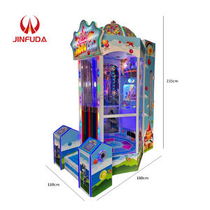 Máquina de Carnaval que Funciona con Monedas, <span class=keywords><strong>Castillo</strong></span> Arcoíris, Máquina de Lotería de Pelotas para Niños, Equipo de Juegos de Arcade - Product Image 5