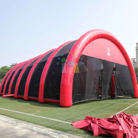 Mega activités de team building mobiles extérieures jeux de sport arène gonflable pour bunkers de paintball