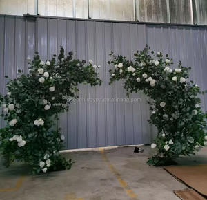 Arbres artificiels de fleurs de <span class=keywords><strong>cerisier</strong></span> japonais en soie blanche, rose, violette et bleue pour la décoration de mariage - Product Image 4