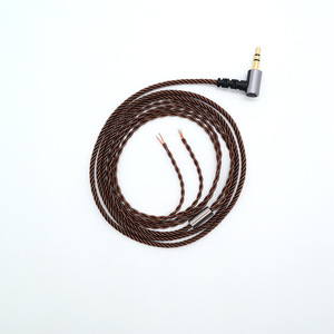 Spot 4-Strand Twisted Oxygen-Free Copper Headphone Wire 120Cm Braided TPE Jacket Digital Audio <b>Cable</b> - Product Image 3