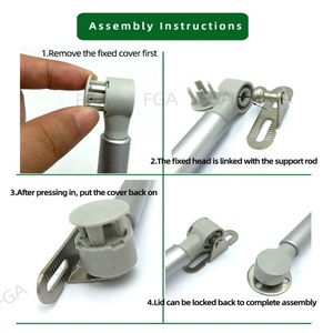 Amortiguadores de Gas de Acero Inoxidable de 60N 120N para Muebles Abatibles y Gabinetes - Product Image 6