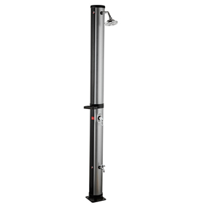 2023 NOUVEAU LANCEMENT <span class=keywords><strong>PVC</strong></span> corps rond <span class=keywords><strong>douche</strong></span> extérieure deux sections <span class=keywords><strong>douche</strong></span> de jardin facile à installer 38l <span class=keywords><strong>solaire</strong></span> avec thermomètre - Product Image 6