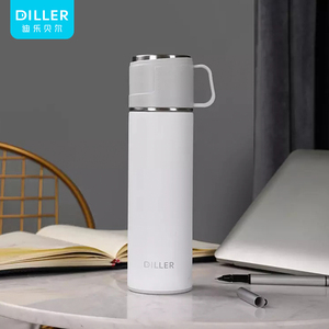 <strong>Thermo</strong> Vacuum Flask Thermoses Termos <strong>Thermo</strong> <strong>Bottle</strong> with Cup Lid - Product Image 1