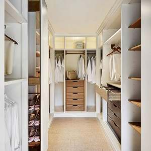 Système de tringle à vêtements personnalisable, fabrication directe d'usine, parfait pour une armoire ouverte, dressing - Product Image 2