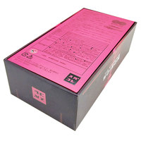 Boîtes cadeaux rigides en carton mat de luxe en matériaux recyclés avec impression UV et gaufrage à chaud pour l'emballage d'électronique