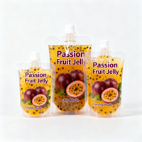 Sac en plastique liquide de stockage de supplément de fruit à presser réutilisable personnalisé pochette d'emballage rechargeable de boisson de jus