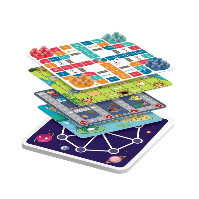 Children Multiple Play Board Game Challenge Toy Logic Thinking Strategy Puzzle Chess Game for Kid Early Education Board Game Set