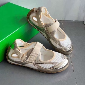 Low Price Wholesale High-Quality Designer Footwear Ballet Style Flat <b>Sandals</b> Breathable Single Strap Two-Way Wear <b>Sandals</b> - Product Image 3
