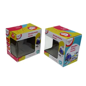 Factory Supply Attractive Price Corrugated Board Toy Box Packaging Gift With Window