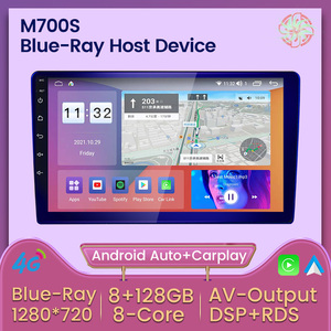 Autoradio universale <span class=keywords><strong>AYT</strong></span> Android 11 Auto 8+128G con CarPlay, DSP, GPS, schermo IPS da 9 pollici e AM/FM per VW Suzuki - Product Image 6