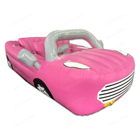 Jet Car Sports nautiques parc d'attractions manèges bateau remorquable gonflable PVC voiture flottante à vendre