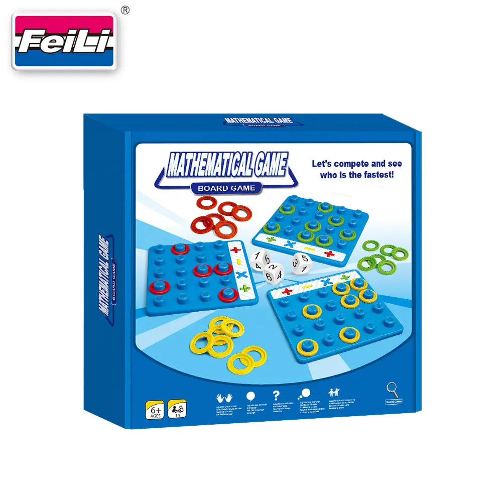 Mathematische spiel pädagogisches bord spiel Family Learning Toys Party Game