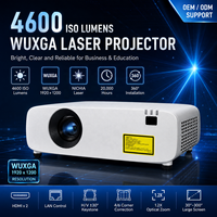 WUXGA 1920x1200 İş Lazer Projektörü 4600 ISO Lümen LAN RS232 Profesyonel Kontrol Özellikli