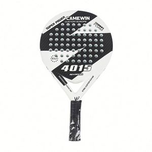 Série de raquettes de padel WL Sport Flash 2024, raquette de tennis en fibre de carbone et polyester, filet de plage 27*26cm, 360g, 46-47cm - Product Image 1