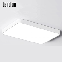 Moderne 600mm 800mm Rond Carré Panneau Lampe Pépinière Dimmable Tuya Smart WiFi LED Plafonnier pour Enfants Chambre Maison