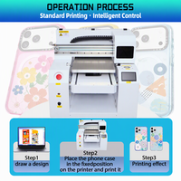 Imprimante UV à plat 3040 pour produits promotionnels et cadeaux, encre CMYK et blanche, séchage UV LED, prix direct usine, faible MOQ, économisez davantage