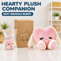 Coussin en peluche « Ailes d'amour » personnalisé, directement de l'usine, en coton ultra doux, unisexe, pour fêtes, OEM/ODM, marque privée, vente en gros