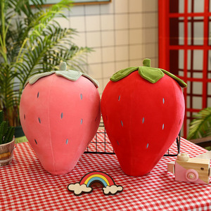 Juguetes de Peluche de <span class=keywords><strong>Fresa</strong></span> al por Mayor para Niños, Regalos, Peluches de Frutas, Muñecos de Fresas, Juguetes de Peluche de <span class=keywords><strong>Fresa</strong></span> - Product Image 2