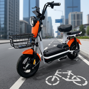 Vélo électrique pliable à longue durée de vie, amortisseur de chocs, batterie au plomb-acide 48V, vélo électrique avec verrouillage antivol - Product Image 1