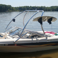 Tour de Wakeboard en Aluminium T78 Poli Tour de Bateau de Wakeboard Tour de Wakeboard