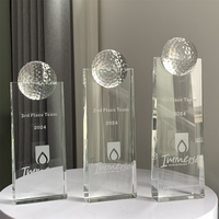 Trophée personnalisé en verre cristal, plaque de récompense, trophée K9 vierge pour sublimation, cadre photo 3D gravé au laser, trophée en cristal