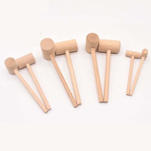 Mini Martello in <span class=keywords><strong>Legno</strong></span> di Pino Dipinto con Design Antico in Stile Europeo, Decorazione per la Casa e Oggetto da Esposizione - Product Image 3