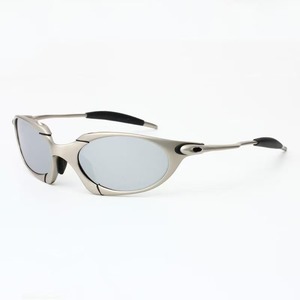 Occhiali da sole <span class=keywords><strong>Romeo</strong></span> UV400 lenti a specchio polarizzate struttura in metallo alla moda Y2K tecnologia occhiali oro nero opaco copertura completa - Product Image 5