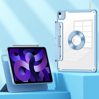 Nouveau Design Pull-out Caché Stylo Fente Split Aspiration Magnétique Sommeil Automatique et Cas de Réveil pour ipad air 10.9 Pouces 2020