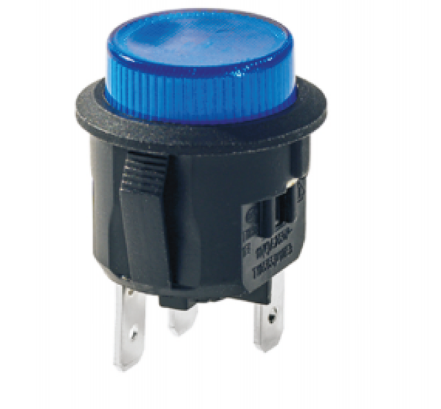 DF LC210 Light Country Round Push Button Switch
