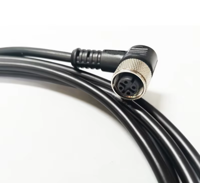 Customization Molded 4 Pin Cable M8 M12 M16 IP65 IP67 2-9Pins Electrical Waterproof Industrial Connector Cable