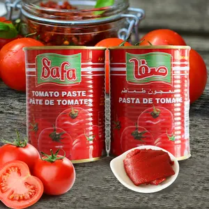Kemasan Kaleng Tomat Timah Kualitas Segar 2200G Kustom Kotak OEM Kemasan Kemasan Kemasan Kemasan Kemasan Murni